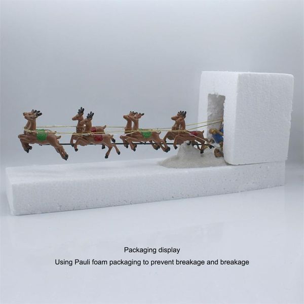 interior decorations christmas santa claus deer ornament, led lighting resin sculpture with music for home office
interior decorations christmas santa claus deer ornament, led lighting resin sculpture with music for home office