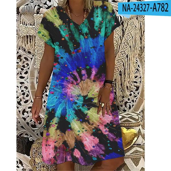 casual dresses 2021 summer fashion 4xl tie-dye christmas print women a-line dress v-neck vintage loose short sleeve oversized ladies, Black;gray
casual dresses 2021 summer fashion 4xl tie-dye christmas print women a-line dress v-neck vintage loose short sleeve oversized ladies, Black;gray