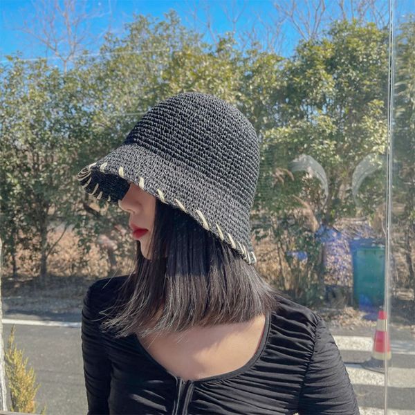 hat girl spring summer new weaving fisherman's simple and fashionable basin student outdoor sunscreen tide
hat girl spring summer new weaving fisherman's simple and fashionable basin student outdoor sunscreen tide