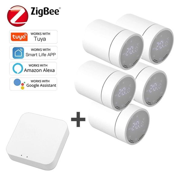 smart home control tuya zigbee 3.0 touchable display temperature controller thermostatic radiator life constant alexa google
smart home control tuya zigbee 3.0 touchable display temperature controller thermostatic radiator life constant alexa google