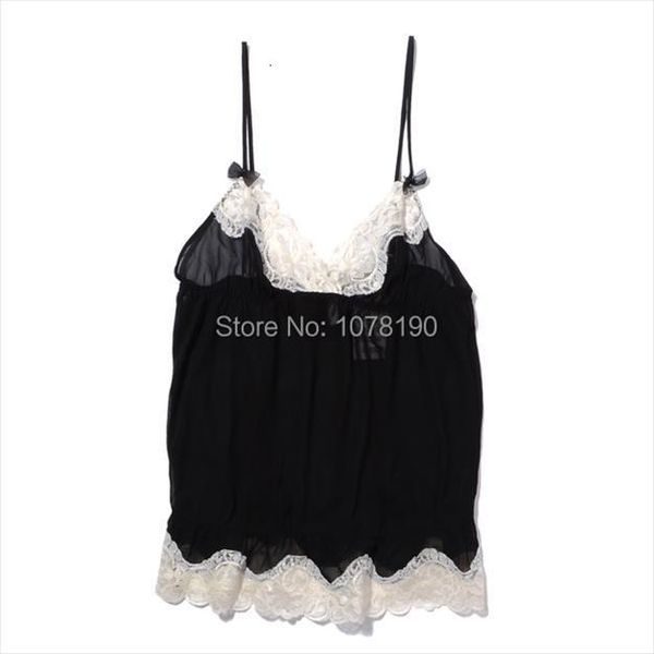 chiffon little camisole straps women sleepwear casual homewear lingerie, Black;red
chiffon little camisole straps women sleepwear casual homewear lingerie, Black;red