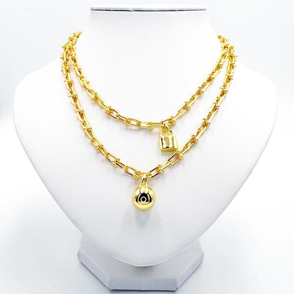 chains gothic style overlap necklace unique sterling silver chain for women s925 ball and lock personalized high end party jewelry gift
chains gothic style overlap necklace unique sterling silver chain for women s925 ball and lock personalized high end party jewelry gift