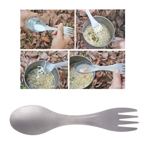 outdoor camping tableware titanium spoon portable dual-purpose table multifunctional metal fork forks
outdoor camping tableware titanium spoon portable dual-purpose table multifunctional metal fork forks