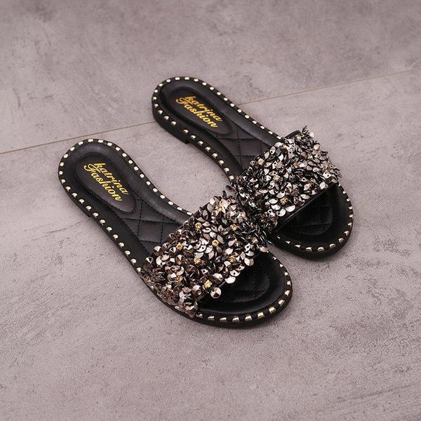 slippers 2021 women summer home flip flops peep toe sandals glitter platform ladies shoes zapatos mujer a106 slides pu, Black
slippers 2021 women summer home flip flops peep toe sandals glitter platform ladies shoes zapatos mujer a106 slides pu, Black