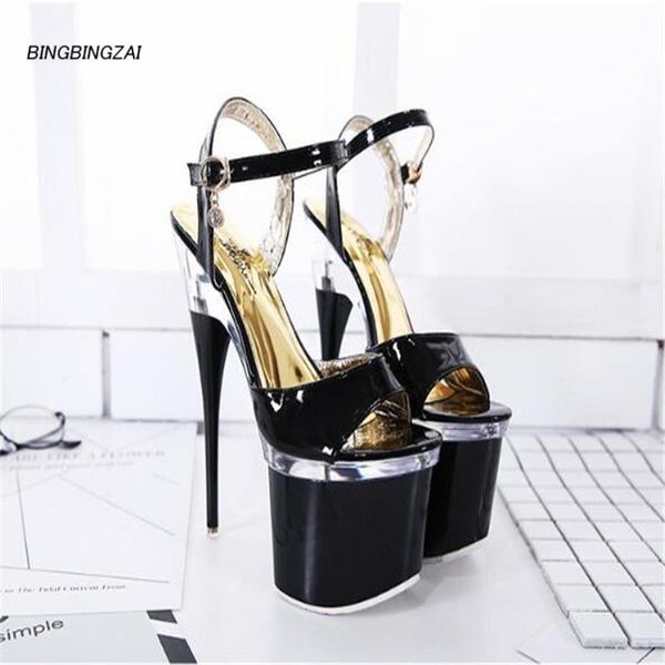 women pumps 18cm thin heels color matching sandals platform comfortable nightclub summer wedding buckle 34-41, Black
women pumps 18cm thin heels color matching sandals platform comfortable nightclub summer wedding buckle 34-41, Black
