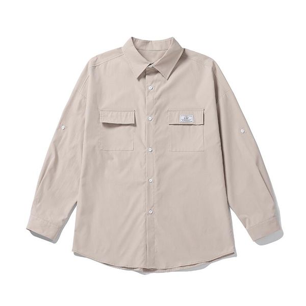 men's casual shirts legible 2021 shirt men spring autumn long sleeve fashion solidl mens loose man, White;black
men's casual shirts legible 2021 shirt men spring autumn long sleeve fashion solidl mens loose man, White;black