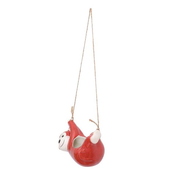 planters & pots 1pc monkey shape design ceramic animal flowerpot hanging bonsai pot decor (red)
planters & pots 1pc monkey shape design ceramic animal flowerpot hanging bonsai pot decor (red)