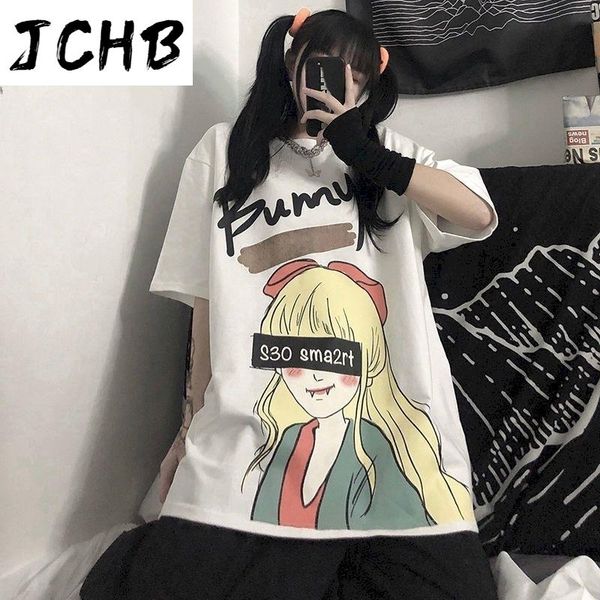 t-shirt women cotton short-sleeved summer harajuku style funny girl printing loose and versatile half-sleeved femal women's, White
t-shirt women cotton short-sleeved summer harajuku style funny girl printing loose and versatile half-sleeved femal women's, White
