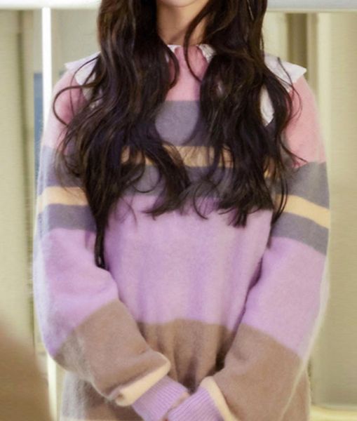 women's sweaters oversized pullovers pink striped sweater, female autumn color bear sweater, White;black 
women's sweaters oversized pullovers pink striped sweater, female autumn color bear sweater, White;black