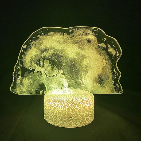 3d picture light japanese anime led nightlight portgas d. ace gift for kids l room decoration color changing night lamp
3d picture light japanese anime led nightlight portgas d. ace gift for kids l room decoration color changing night lamp