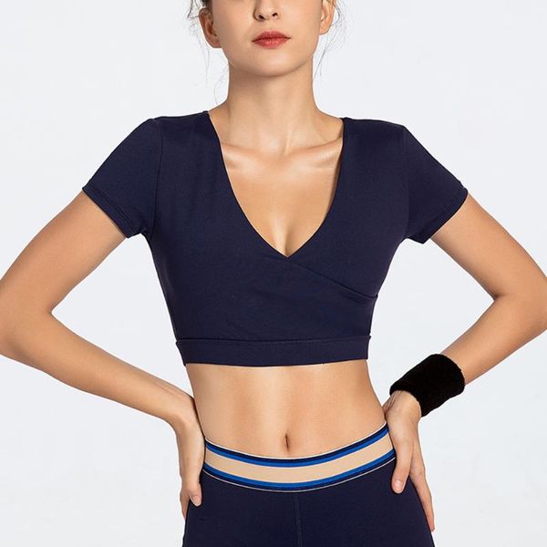 gym clothing ashion v-neck t-shirt women strapless long sleeve crop night tee shirts mujer, White;black
gym clothing ashion v-neck t-shirt women strapless long sleeve crop night tee shirts mujer, White;black