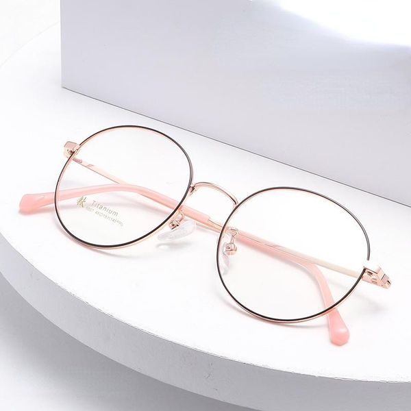 fashion sunglasses frames optical glasses frame wholesale vintage small non-magnetic titanium prescription 5007, Black
fashion sunglasses frames optical glasses frame wholesale vintage small non-magnetic titanium prescription 5007, Black