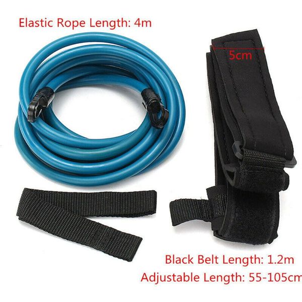 outdoor fitness equipment adjustable swim training resistance elastic belt swimming exerciser safety rope 4m blue
outdoor fitness equipment adjustable swim training resistance elastic belt swimming exerciser safety rope 4m blue