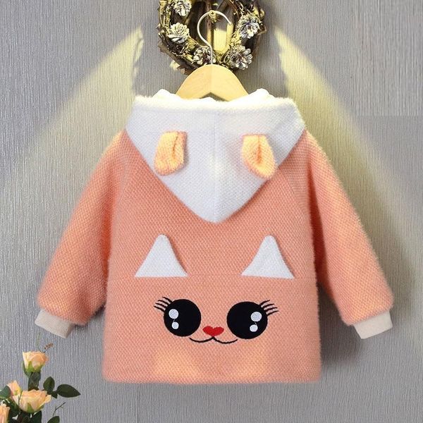 down coat winter warm thick velvet cartoon cat child lovely baby girl jacket windproof children outerwear kids outfits 1-9 years old, Blue;gray
down coat winter warm thick velvet cartoon cat child lovely baby girl jacket windproof children outerwear kids outfits 1-9 years old, Blue;gray