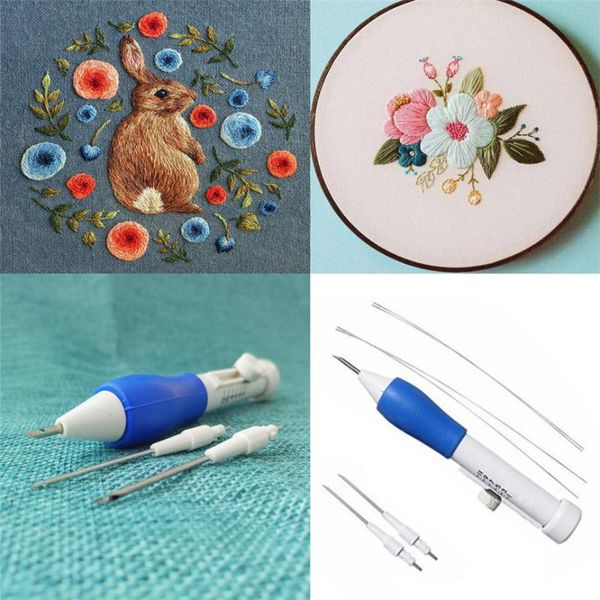 magic embroidery pen needle weaving tool fancy silica gel 1*embroidery pen+4*needles for drop sewing notions & tools, Black
magic embroidery pen needle weaving tool fancy silica gel 1*embroidery pen+4*needles for drop sewing notions & tools, Black