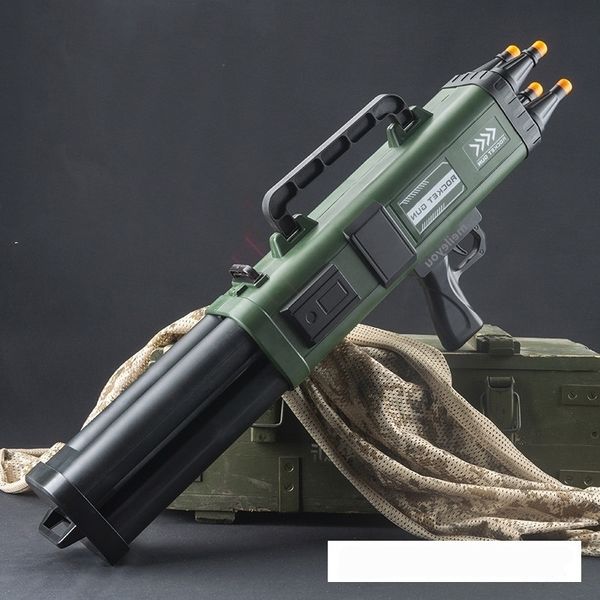 4544rpg rocket launcher electric eva foam bullet submachine gun children boys military toy outdoor games birthday gifts
4544rpg rocket launcher electric eva foam bullet submachine gun children boys military toy outdoor games birthday gifts