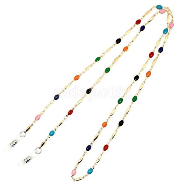 sunglasses cases & bags luxury gold tone metal enamel colorful gem beaded eyeglasses lanyard rope chain strap holder retainer
sunglasses cases & bags luxury gold tone metal enamel colorful gem beaded eyeglasses lanyard rope chain strap holder retainer