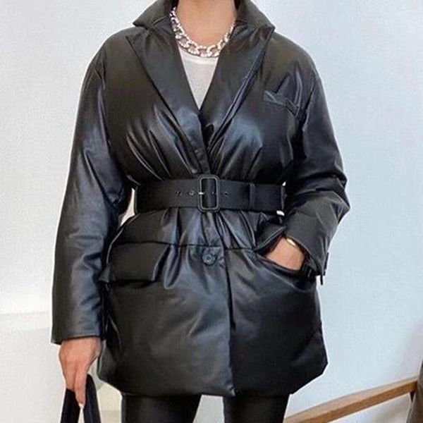 agong thick back split solid parkas women fashion single breasted coats elegant notched pu cotton jackets female ladies women's down &, Black
agong thick back split solid parkas women fashion single breasted coats elegant notched pu cotton jackets female ladies women's down &, Black