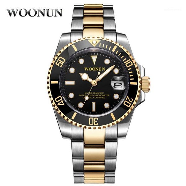 luxury business men watches luminous pointer calendar automatic mechanical wristwatches stainless steel watch reloj hombre, Slivery;brown
luxury business men watches luminous pointer calendar automatic mechanical wristwatches stainless steel watch reloj hombre, Slivery;brown