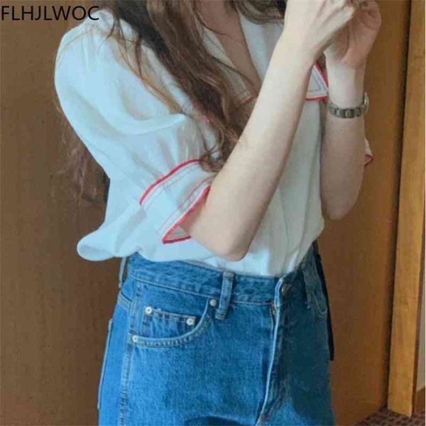 women's blouses & shirts cute chic summer sleeve sweet girls women casual solid color plus size single-breasted button white
women's blouses & shirts cute chic summer sleeve sweet girls women casual solid color plus size single-breasted button white