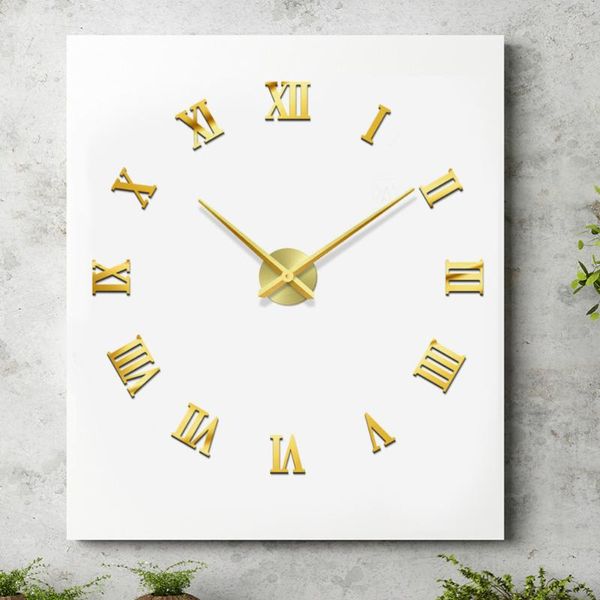 frameless wall clock golden large round acrylic diy decor for living room without battery clocks
frameless wall clock golden large round acrylic diy decor for living room without battery clocks