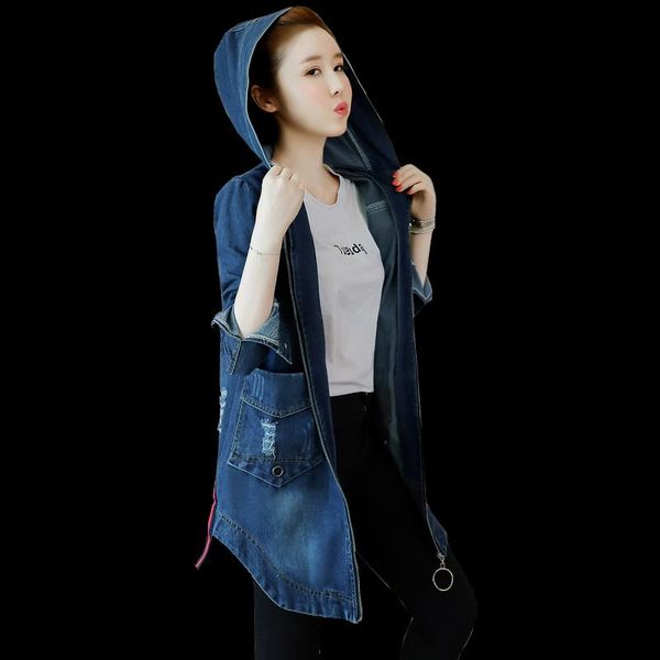 women's jackets women m-5xl long oversized vintage female denim for coat hooded jacket ripped autumn fashion 8309 jeans, Black;brown
women's jackets women m-5xl long oversized vintage female denim for coat hooded jacket ripped autumn fashion 8309 jeans, Black;brown