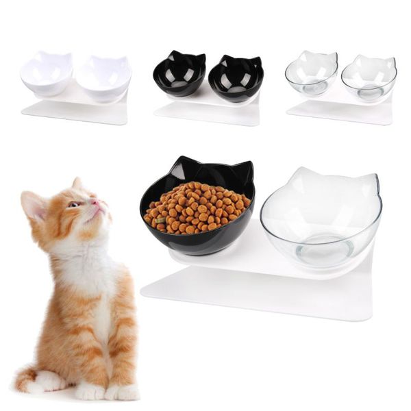 cat bowls & feeders bowl double kitten dog transparent material non-slip with protection cervical supplies
cat bowls & feeders bowl double kitten dog transparent material non-slip with protection cervical supplies