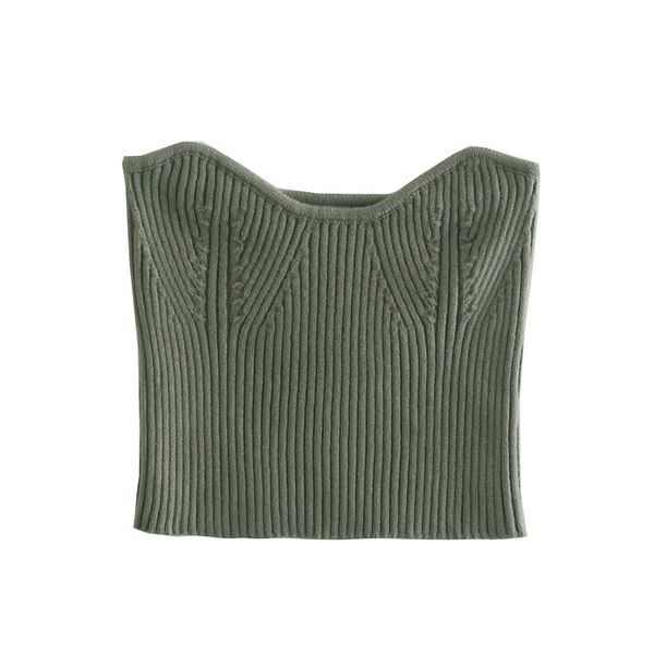 vintage army green knitted collarless blouse spring women's wear slim waist-wrapped 210430, White
vintage army green knitted collarless blouse spring women's wear slim waist-wrapped 210430, White