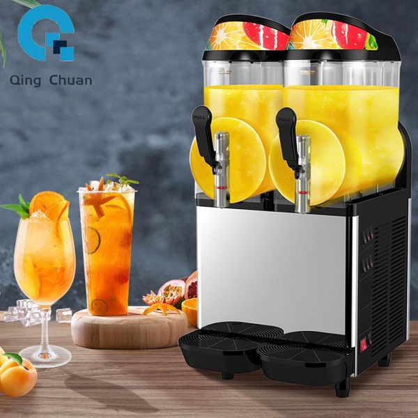 ice cream making machine double tank snow melting beverage cold drink slush 12l x 2
ice cream making machine double tank snow melting beverage cold drink slush 12l x 2