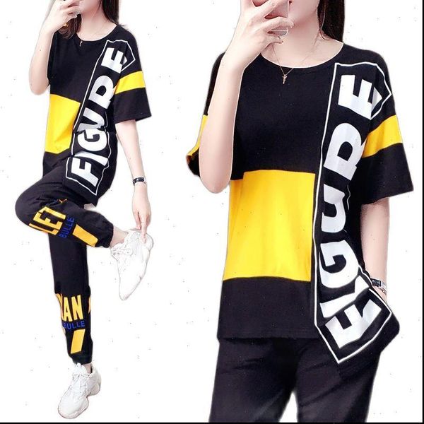 single piecesports suit summer casual womens tracksuits korean version of costumes fashion short sleeve two piece set women, Gray
single piecesports suit summer casual womens tracksuits korean version of costumes fashion short sleeve two piece set women, Gray