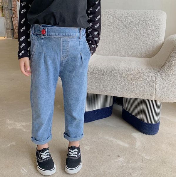 jeans 2021 arrival girls boys denim long pants autumn fashion kids jean 2-8 years wu568, Blue
jeans 2021 arrival girls boys denim long pants autumn fashion kids jean 2-8 years wu568, Blue