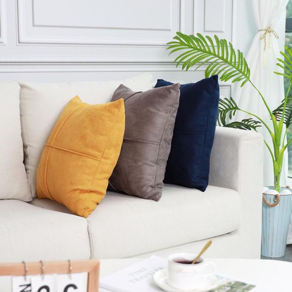 cushion/decorative pillow suede cushion solid color case 45x45cm square cover couch sofa home decorative cross pattern blue yellow grey 1pc
cushion/decorative pillow suede cushion solid color case 45x45cm square cover couch sofa home decorative cross pattern blue yellow grey 1pc