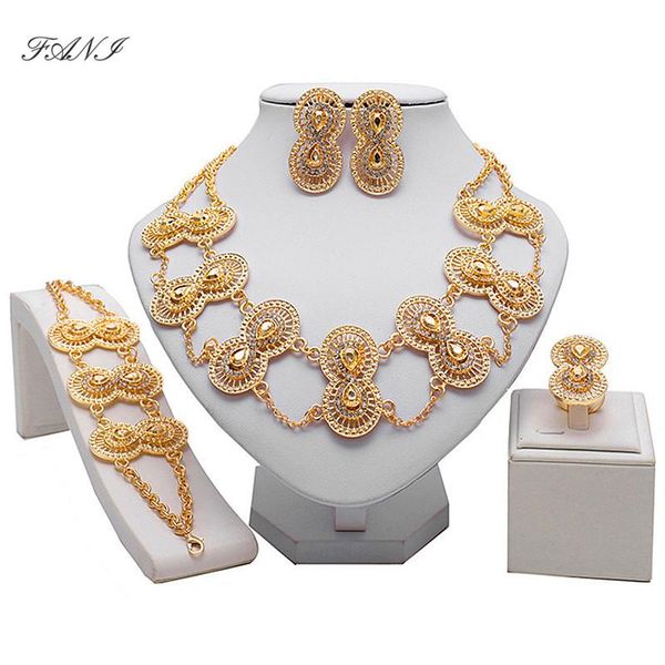 earrings & necklace fani nigerian wedding woman accessories jewelry set african beads bridal fashion dubai gold wholesale, Silver
earrings & necklace fani nigerian wedding woman accessories jewelry set african beads bridal fashion dubai gold wholesale, Silver