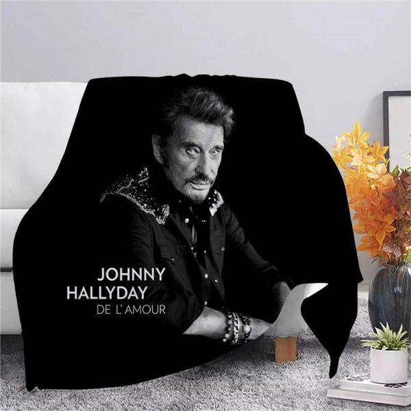 blankets johnny hallyday flannel blanket 3d printed plush home office sofa travel washable casual student
blankets johnny hallyday flannel blanket 3d printed plush home office sofa travel washable casual student