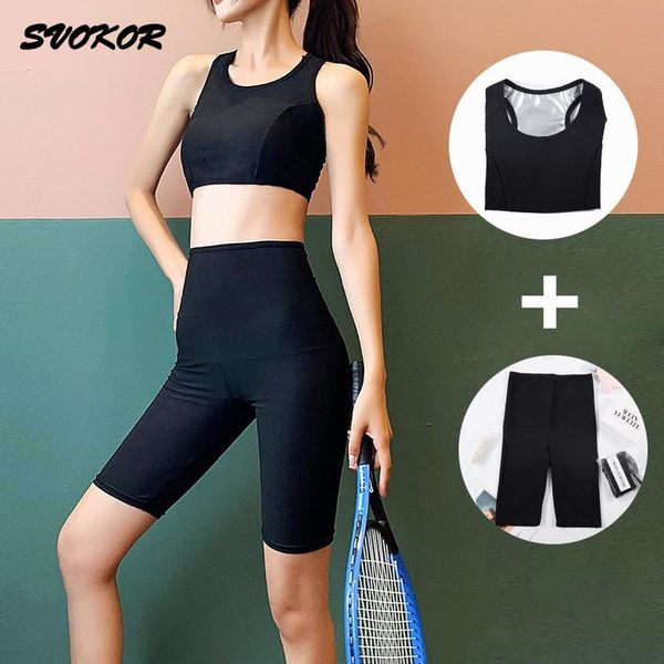 yoga outfit svokor fitness sport set workout gym women 2pcs suit summer shorts running sweating sportswear black clothing
yoga outfit svokor fitness sport set workout gym women 2pcs suit summer shorts running sweating sportswear black clothing