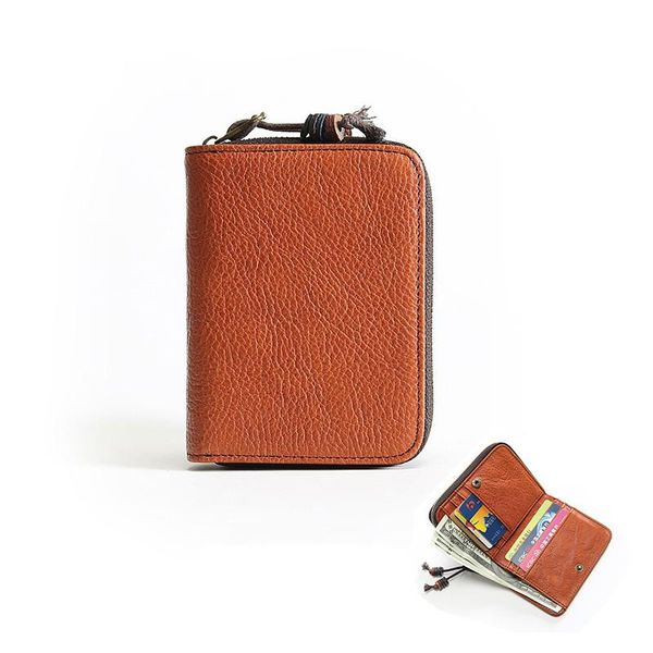 fashion style luxury genuine leather mini size men wallet nature cowhide retro zipper small women cardholder coin christmas gift wallets, Red;black
fashion style luxury genuine leather mini size men wallet nature cowhide retro zipper small women cardholder coin christmas gift wallets, Red;black