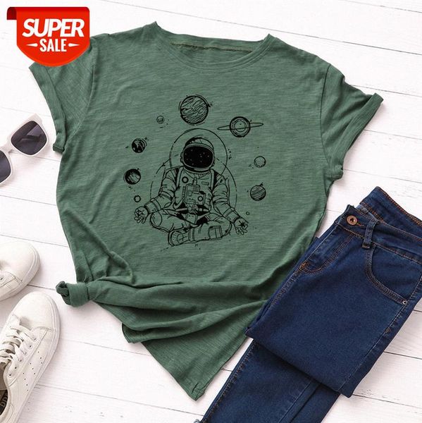 spot european and american women's loose round neck short-sleeved cotton t-shirt #sy2c, White
spot european and american women's loose round neck short-sleeved cotton t-shirt #sy2c, White