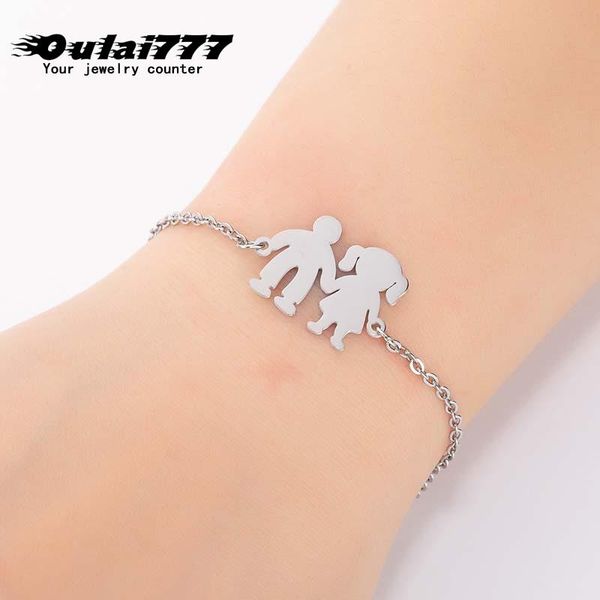 charm bracelets oulai777 couple bracelet women friendship lovers stainless steel adjustable jewelry gift for accessories, Golden;silver
charm bracelets oulai777 couple bracelet women friendship lovers stainless steel adjustable jewelry gift for accessories, Golden;silver