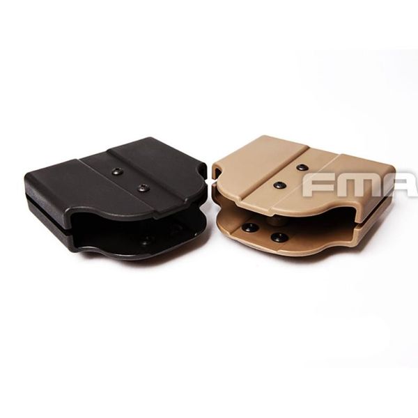 cycling helmets fma double magazine case pouch belt model bk tb1239-bk/de