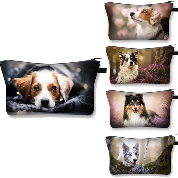 lively dog printing cosmetic bag women portable makeup girls storage travel bags organizer gift & cases
lively dog printing cosmetic bag women portable makeup girls storage travel bags organizer gift & cases