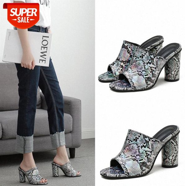 high heels european and american snake pattern round thick sandals with 35-41 size spot #gb87, Black
high heels european and american snake pattern round thick sandals with 35-41 size spot #gb87, Black