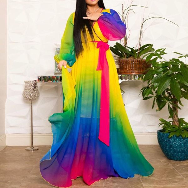 casual dresses tie dye chiffon long dress autumn fall women african fashion sashes floor length plus size maxi 5xl party beach vestido, Black;gray
casual dresses tie dye chiffon long dress autumn fall women african fashion sashes floor length plus size maxi 5xl party beach vestido, Black;gray