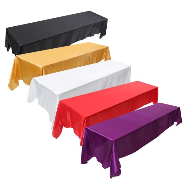 table cloth 145x320cm rectangular satin tablecloth cover waterproof dustproof wedding home diy decoration textiles
table cloth 145x320cm rectangular satin tablecloth cover waterproof dustproof wedding home diy decoration textiles