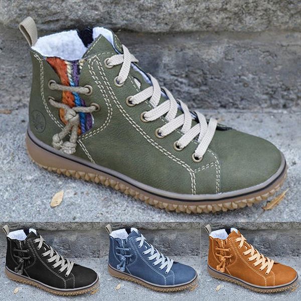 boots lace up ladies winter snow warm flat platform females shoes fashion plush female, Black
boots lace up ladies winter snow warm flat platform females shoes fashion plush female, Black