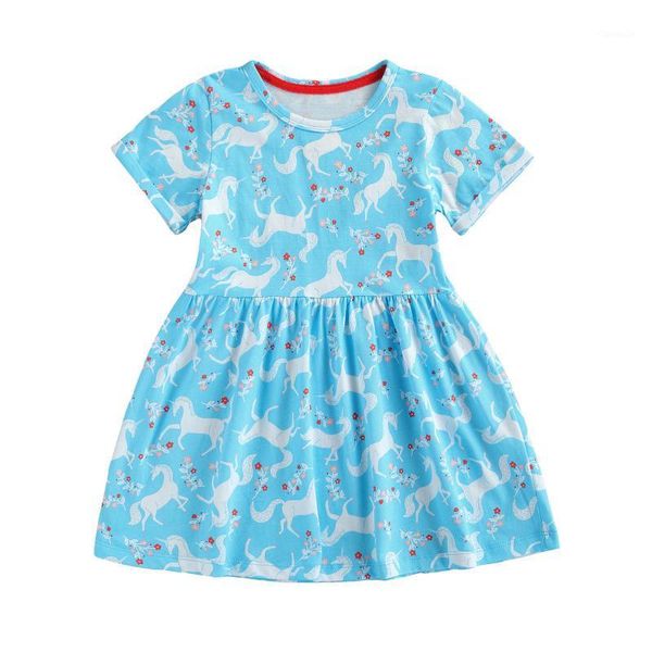 kids dress girls cartoon horse flower print round neck short sleeve one-piece for summer, blue 2-7 years girl's dresses, Red;yellow
kids dress girls cartoon horse flower print round neck short sleeve one-piece for summer, blue 2-7 years girl's dresses, Red;yellow