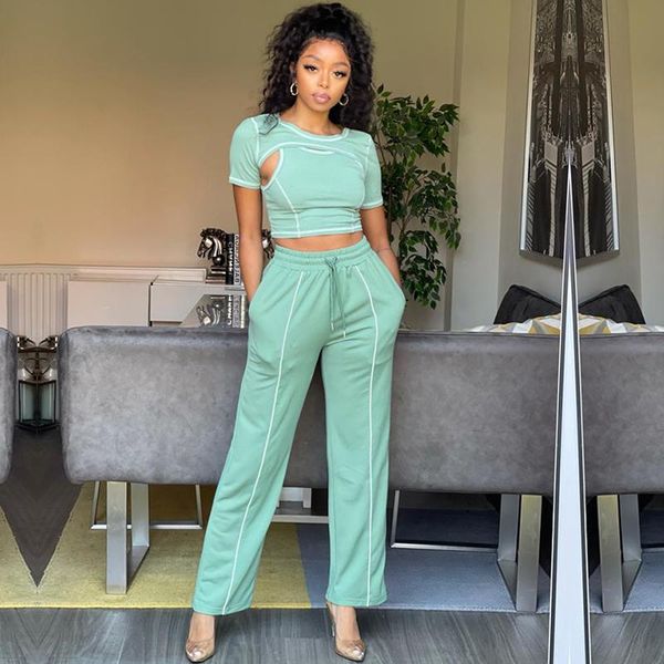 women's two piece pants 3 pieces set tracksuits women short sleeve shawl+slim tank drawstring high waist straight sporty outfits 2021 f, White
women's two piece pants 3 pieces set tracksuits women short sleeve shawl+slim tank drawstring high waist straight sporty outfits 2021 f, White