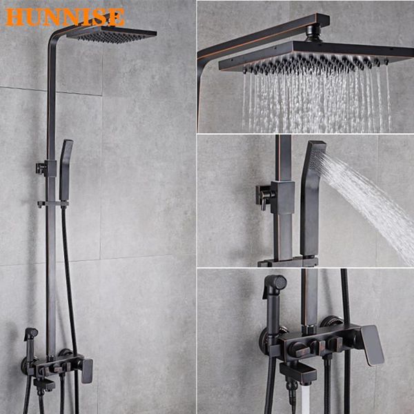 bathroom faucet solid brass black bronze shower set rainfall head fixture system sets
bathroom faucet solid brass black bronze shower set rainfall head fixture system sets