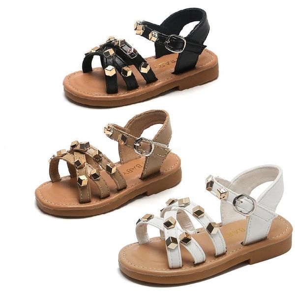 sandals 2021 summer children for girls rivets kids princess fashion sweet casual soft classic beach shoes 21-30, Black;red
sandals 2021 summer children for girls rivets kids princess fashion sweet casual soft classic beach shoes 21-30, Black;red