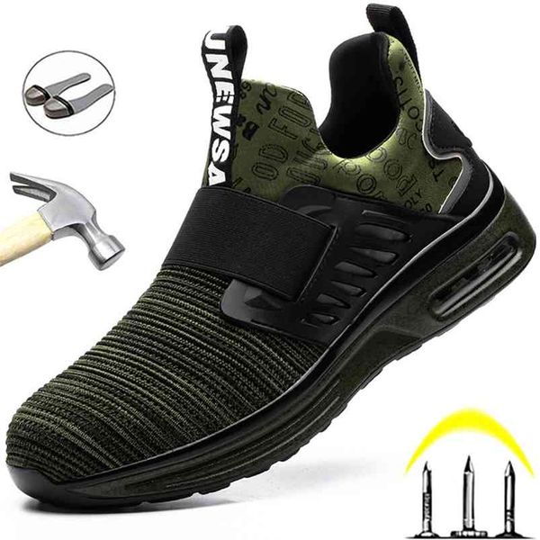 men boots safety shoes work boots with steel toe shoes security boots indestructible shoes puncture-proof work sneakers male 210820, Black
men boots safety shoes work boots with steel toe shoes security boots indestructible shoes puncture-proof work sneakers male 210820, Black