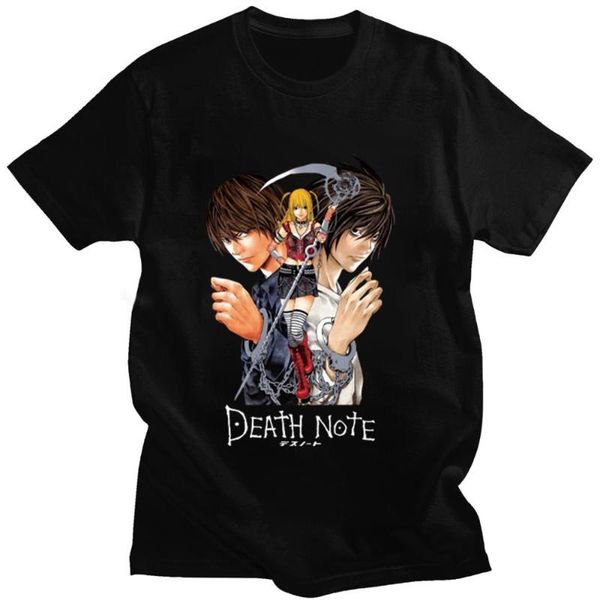 men's t-shirts classic anime yagami misa and lawliet t shirt men short sleeved manga death note t-shirt 100% cotton regular fit tee, White;black
men's t-shirts classic anime yagami misa and lawliet t shirt men short sleeved manga death note t-shirt 100% cotton regular fit tee, White;black